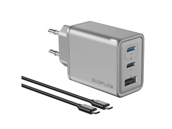 Ecoflow hurtiglader 65W - Hurtiglader