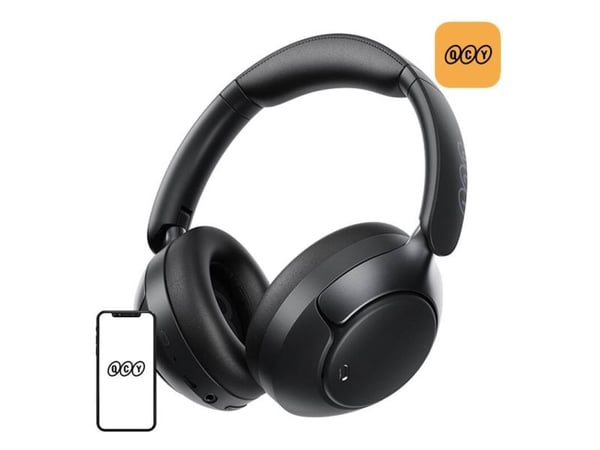 QCY H3 pro ANC trådløse øretelefoner (svart)