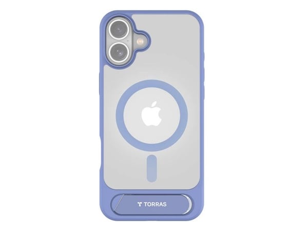 Torras Pstand-sarjan kotelo iPhone 16:lle (sininen)