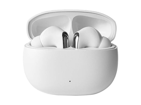 Joyroom Funpods JR-FN1 trådløse in-ear TWS Bluetooth 5.4 ANC ENC - hvit