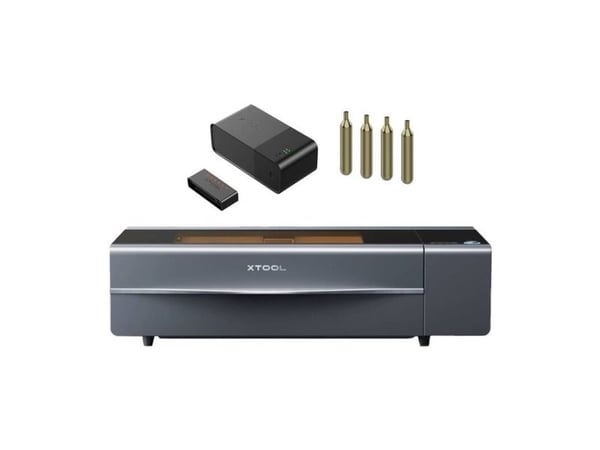 2-in-1 xTool P2S -laserkaiverrin (harmaa)