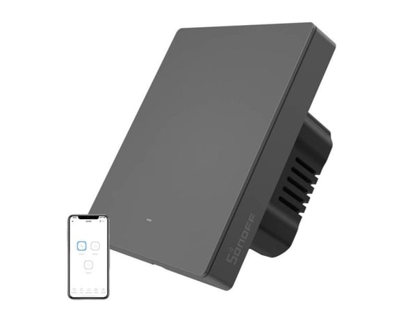 Sonoff 1-kanals väggbrytare smart Wi-Fi M5-1C-80 Sonoff