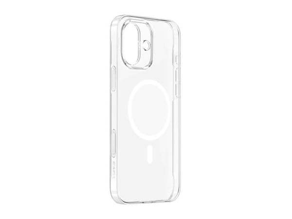 Baseus iP16 TouchButton magnetiskt mobilskal (transparent)