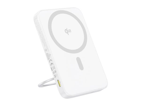 Baseus PicoGo, 5000 mAh, Trådløs lading, 20 W, Hvit