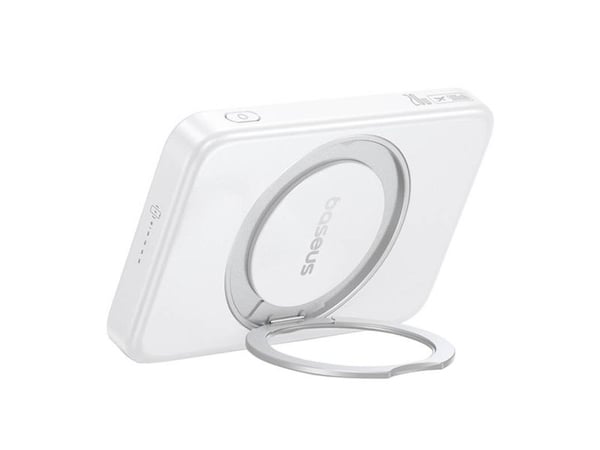 Baseus PicoGo, 5000 mAh, Trådløs lading, 20 W, Hvit