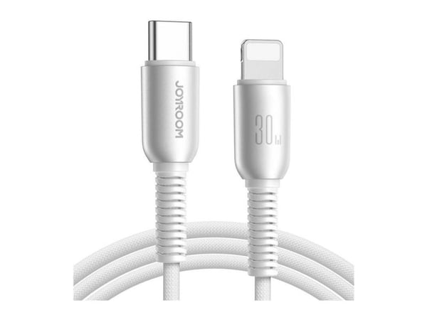 USB-C till Lightning-kabel Joyroom S-A51 30W 2,4A 1,2 m grå USB-C till Lightning-kabel Joyroom S-A51 30W 2,4A 1,2 m grå