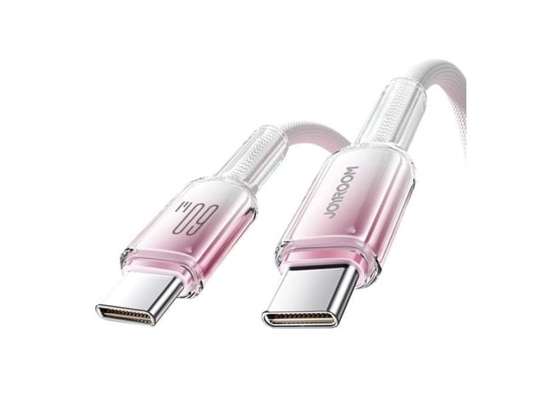 Kaapeli USB-C USB-C Joyroom S-A42 60W 1.2m valkoinen