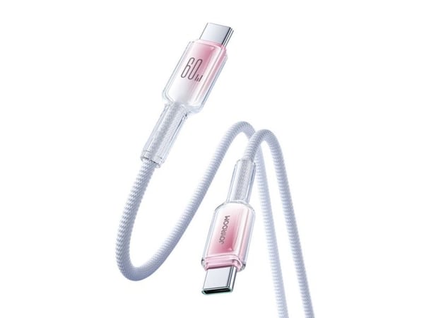 Kaapeli USB-C USB-C Joyroom S-A42 60W 1.2m valkoinen