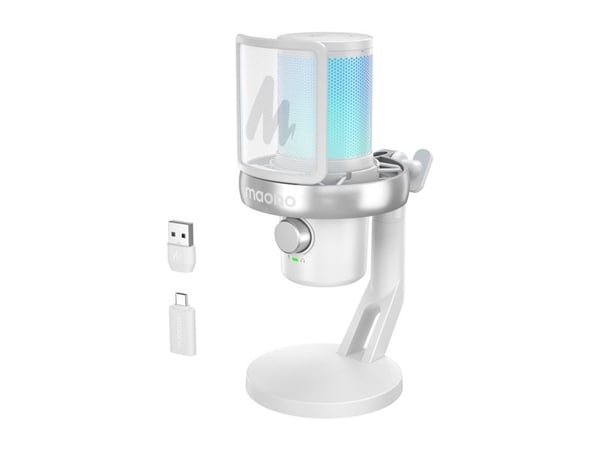 Maono DM40 Pro-mikrofon (hvit)