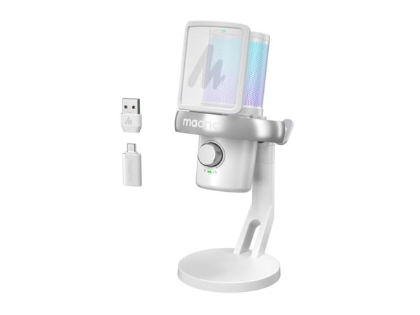 Maono DM40 Pro-mikrofon (hvit)
