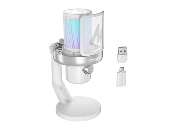 Maono DM40 Pro-mikrofon (hvit)