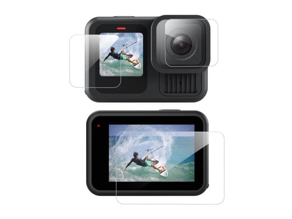 Telesin 3-i-1 herdet glassbeskyttelse til GoPro Hero 13 svart (S6-FLM-07-TGP)