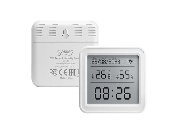 Smart temperatur- och fuktgivare Zigbee Gosund ST17 LCD Tuya