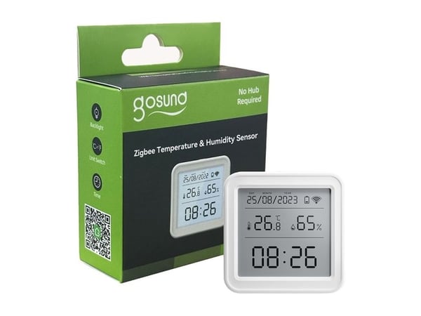 Smart temperatur- och fuktgivare Zigbee Gosund ST17 LCD Tuya