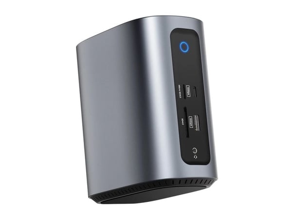 Blitzwolf BW-TH15 17in1 įkrovimo stotelė 2xHD+DP+4xC+3xUSB 3.0+USB 3.1+C 3.2+C PD+RJ45+Micro SD+SD+3.5mm garso jungtis