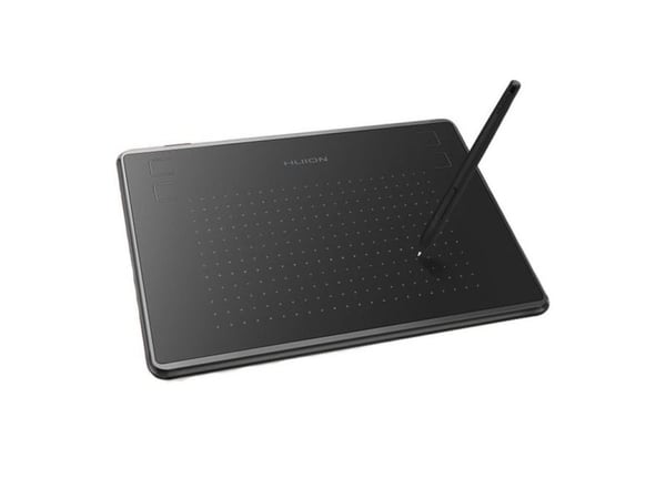 HUION H430P, Koblet med ledninger (ikke trådløs), 5080 Ipi, 122 x 76,2 mm, USB, 1 cm, Sort