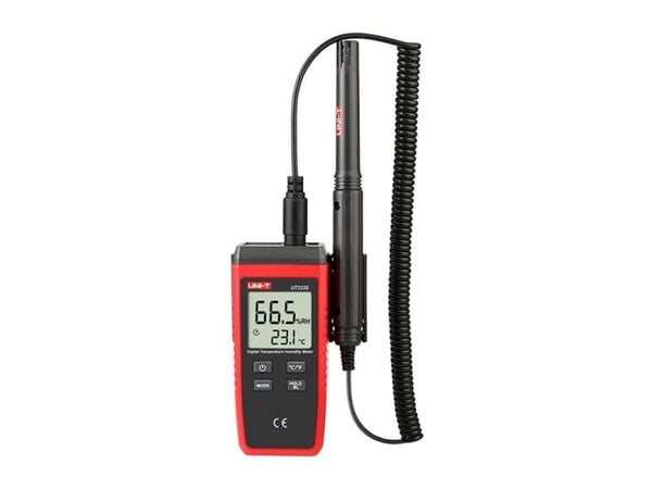 Termo-hygrometre; 1x/s; -10/60°C; 0/100 % RF; grader C, grader F