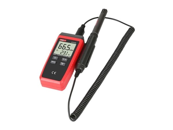 Termo-hygrometre; 1x/s; -10/60°C; 0/100 % RF; grader C, grader F