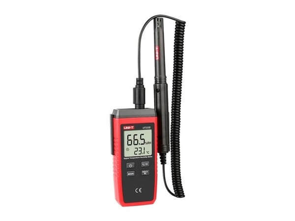 Termo-hygrometre; 1x/s; -10/60°C; 0/100 % RF; grader C, grader F