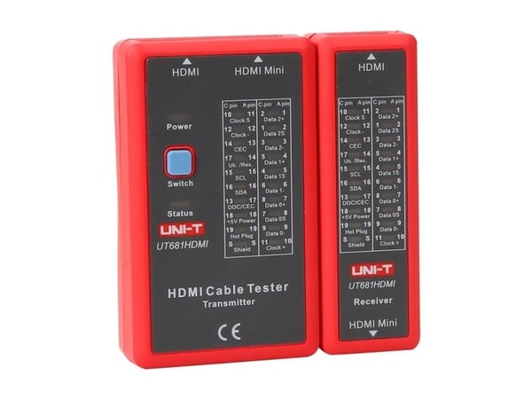 HDMI-kaapelin testaaja UNI-T UT681HDMI
