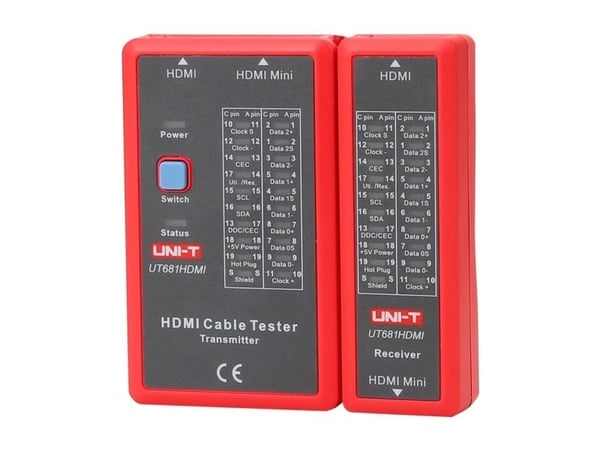 HDMI-kaapelin testaaja UNI-T UT681HDMI