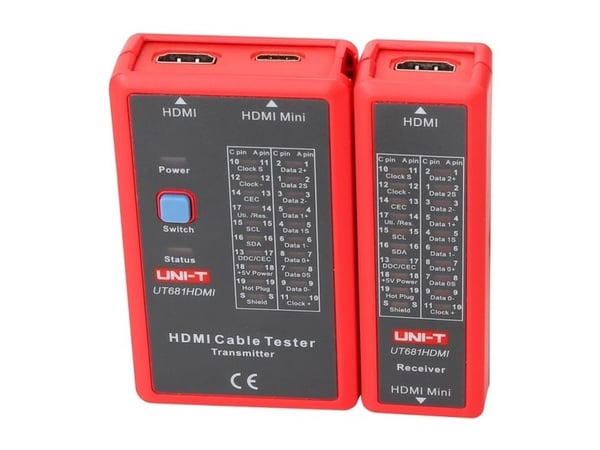 HDMI-kaapelin testaaja UNI-T UT681HDMI