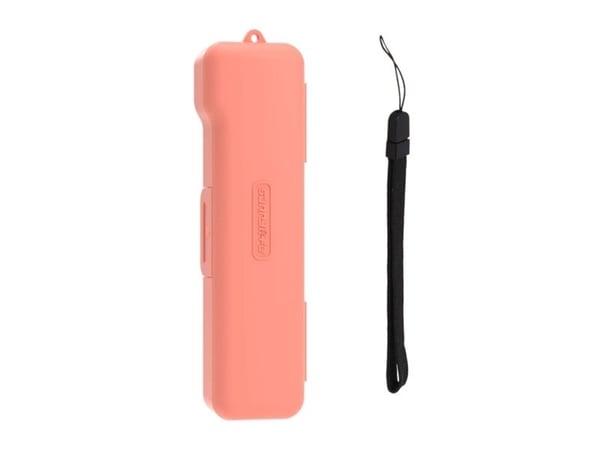 Beskyttelsesetui Sunnylife med stropp til Osmo Pocket 3 (rosa)