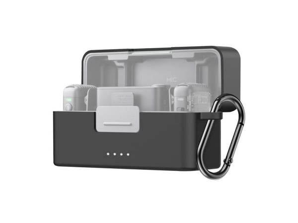 Puluz beskyttelsesetui til DJI Mic 2 (svart)
