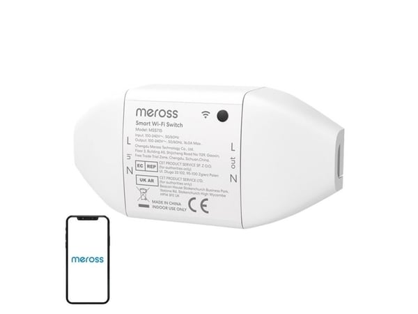 Meross MSS715MA-UN WiFi-älykäs kytkin (Matter)