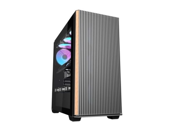 Darkflash DS900WS ARGB chassi svart + 4 fläktar