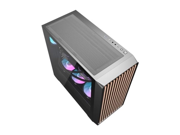 Darkflash DS900WD datorskal (svart) + 4 fläktar