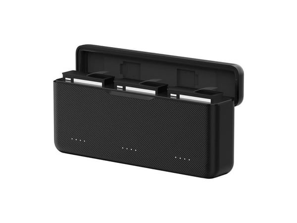 USB TYPE-C-LADER for 3 x batteri til DJI Action 5 PRO TELESIN / S0-BCG-34-TDJ
