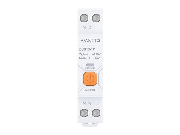 Avatto intelligent säkring ZigBee Avatto ZWCB16