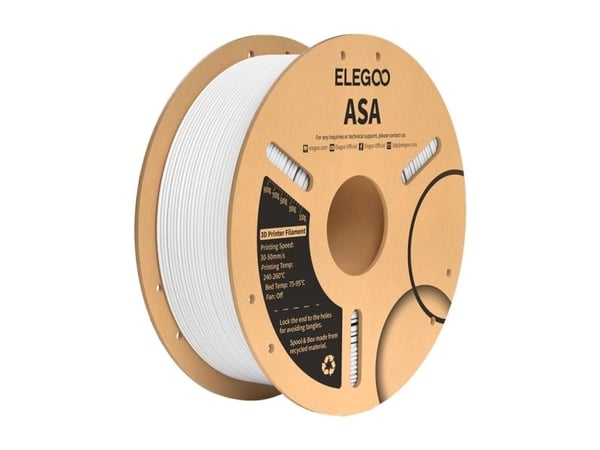 ASA ELEGOO Filament (hvit)