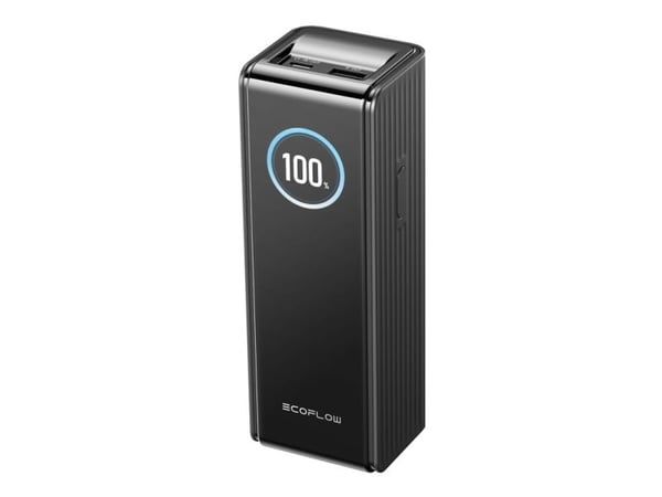 EcoFlow EF-RAPID25K140W-B-EU, 25000 mAh, svart