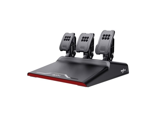 PXN-V10 Pro gaming set - steering wheel + pedals + mounting clamps (PC / PS4 / Xbox One / Xbox Series X|S)