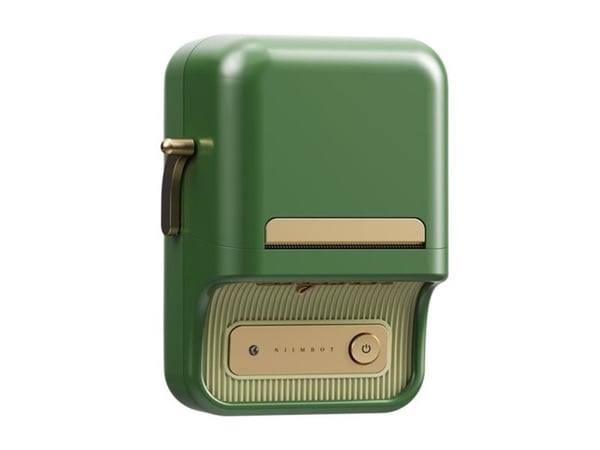 Niimbot B21 Pro bærbar etikettskriver (mørkegrønn)