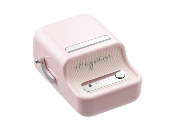 Bærbar etikettprinter Niimbot B21S (rosa)
