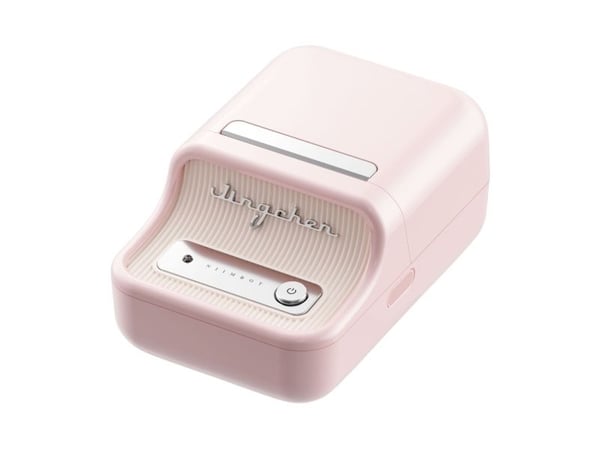 Bærbar etikettprinter Niimbot B21S (rosa)