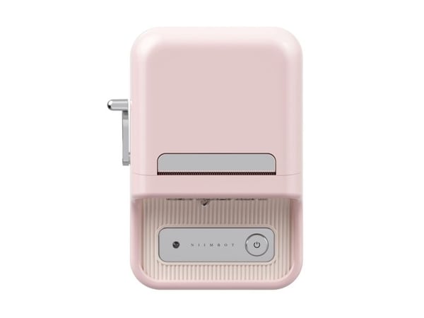Bærbar etikettprinter Niimbot B21S (rosa)