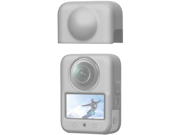Silicone-deksel med linse PULUZ DJI Osmo 360 (grå)