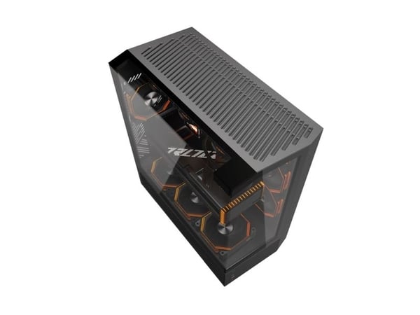 Darkflash DY460 ARGB chassi svart + 4 fläktar