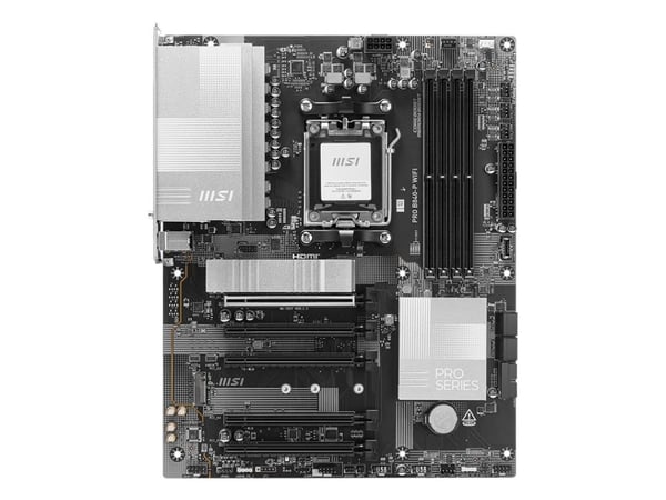 MSI PRO B840-P WIFI - Hovedkort - ATX - Socket AM5 - AMD B840 Chipset - USB 3.2 Gen 2, USB-C 3.2 Gen 1, USB 3.2 Gen 1, USB-C 3.2 Gen2 - 2.5 Gigabit...