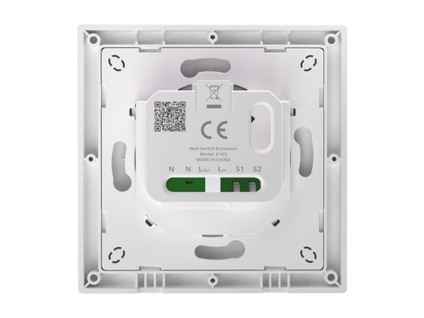 Sonoff kapsling för väggströmbrytare SONOFF E1GS (med N)