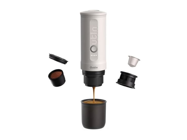 OUTIN NANO håndholdt espressomaskin, hvit