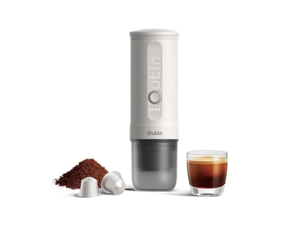 OUTIN NANO håndholdt espressomaskin, hvit