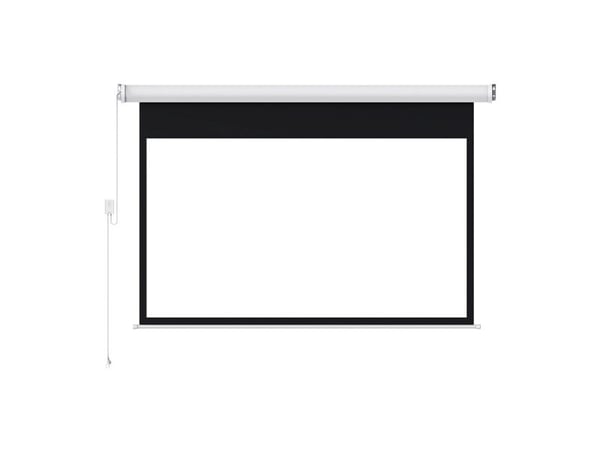 Blitzwolf BW-VS13 tak-/veggmontert elektrisk projeksjonsskjerm – 100" – 2xT8 – IP65 – grå ABS/PS med reflektor