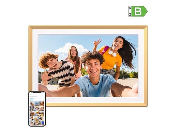 Digital fotobramme Arzopa D14 Golden (gold)