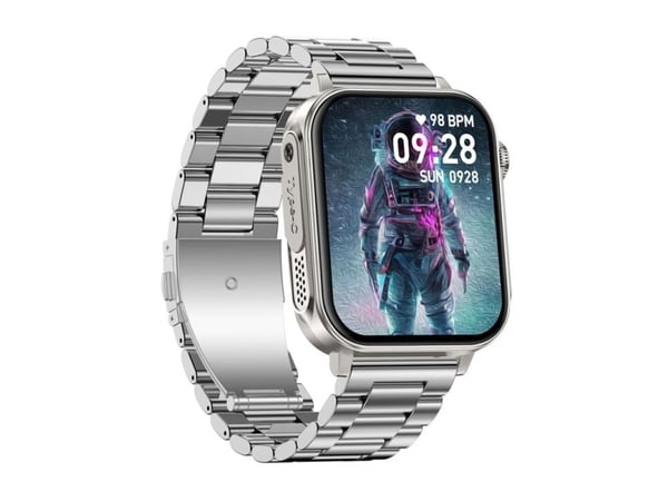 Smartklocka Colmi P80 stål silver