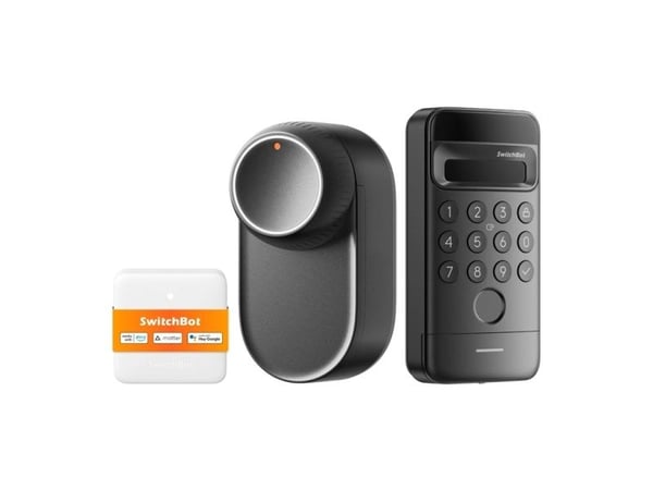SwitchBot Lock Ultra-paket inkl. Hub Mini Matter och Keypad Vision